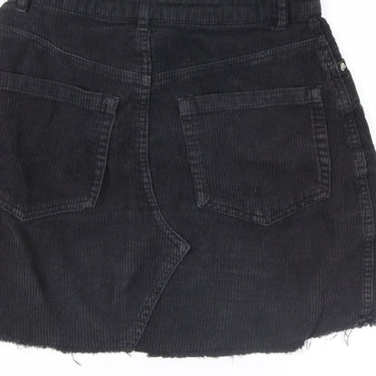 Pull&Bear Womens Black   Mini Skirt Size S