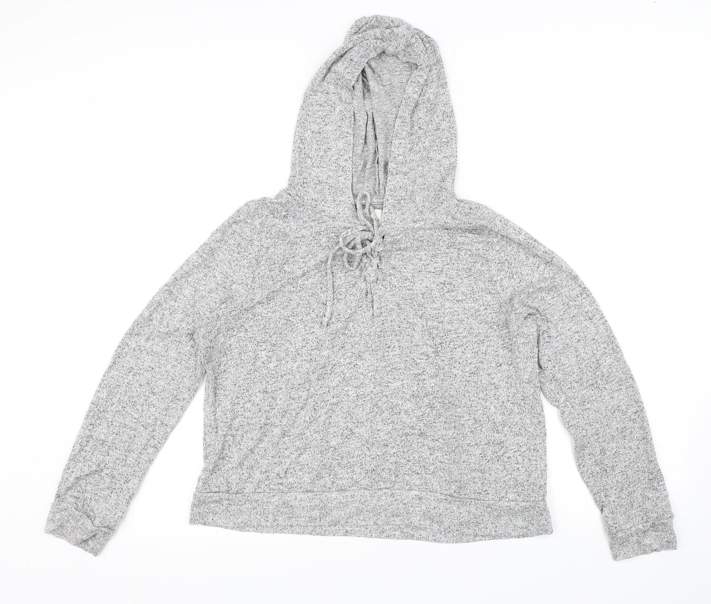 Primark Womens Grey   Pullover Hoodie Size 14