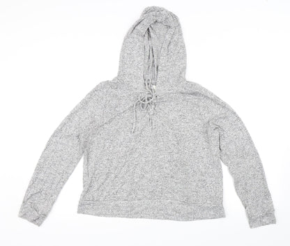 Primark Womens Grey   Pullover Hoodie Size 14