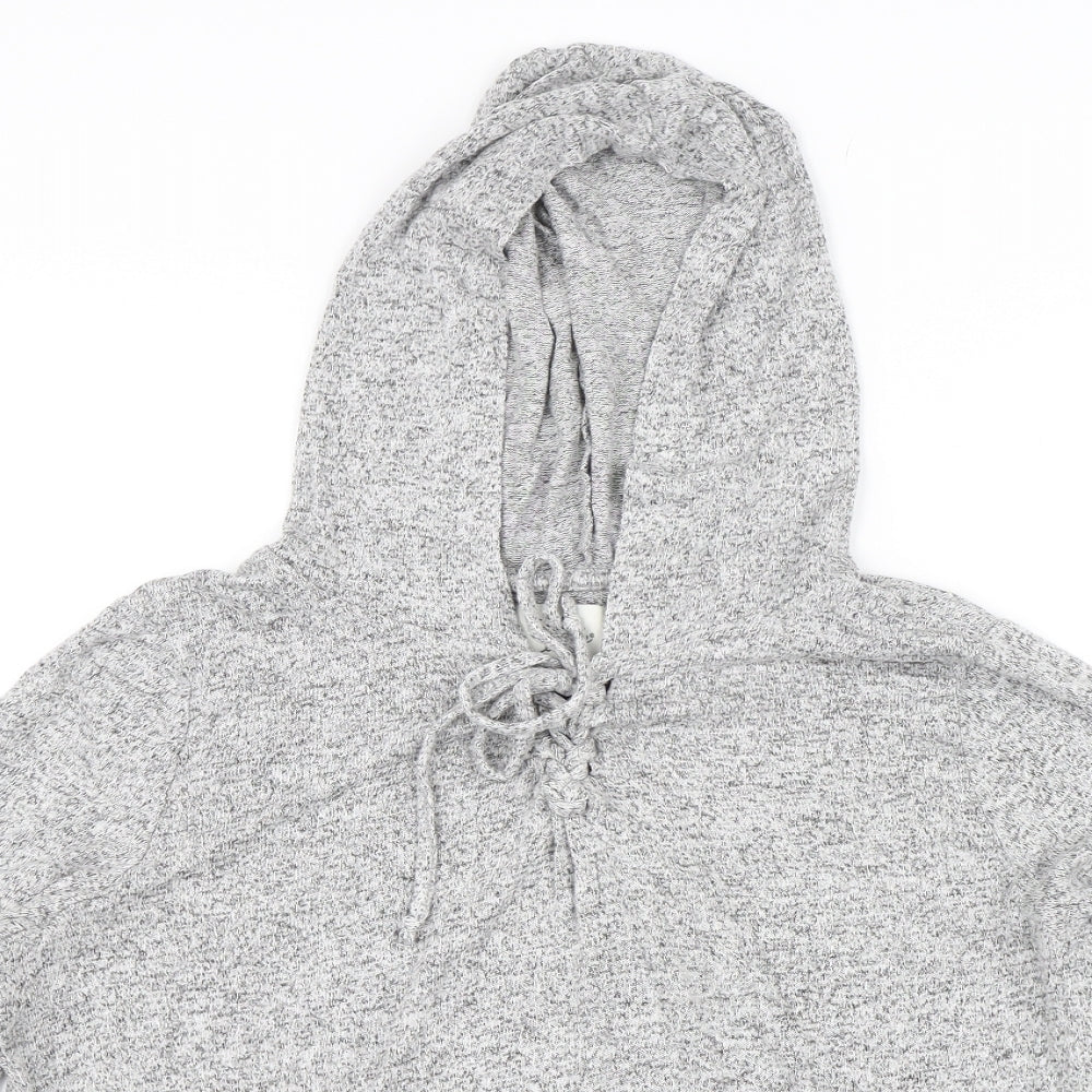 Primark Womens Grey   Pullover Hoodie Size 14