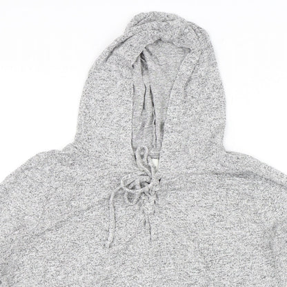 Primark Womens Grey   Pullover Hoodie Size 14