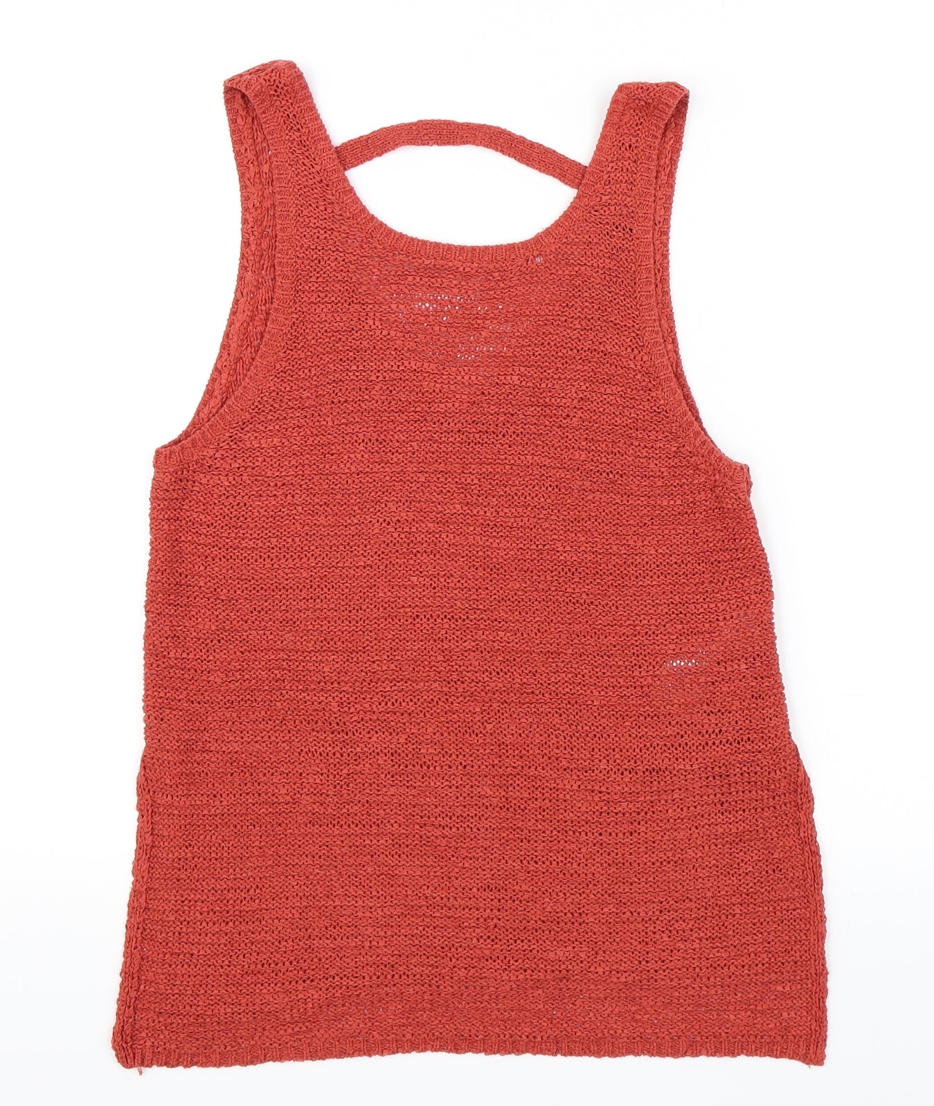 Newlook Womens Orange   Basic Tank Size 8