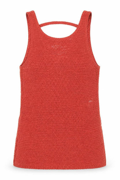 Womens UK Size 8 Newlook Orange Basic Tank