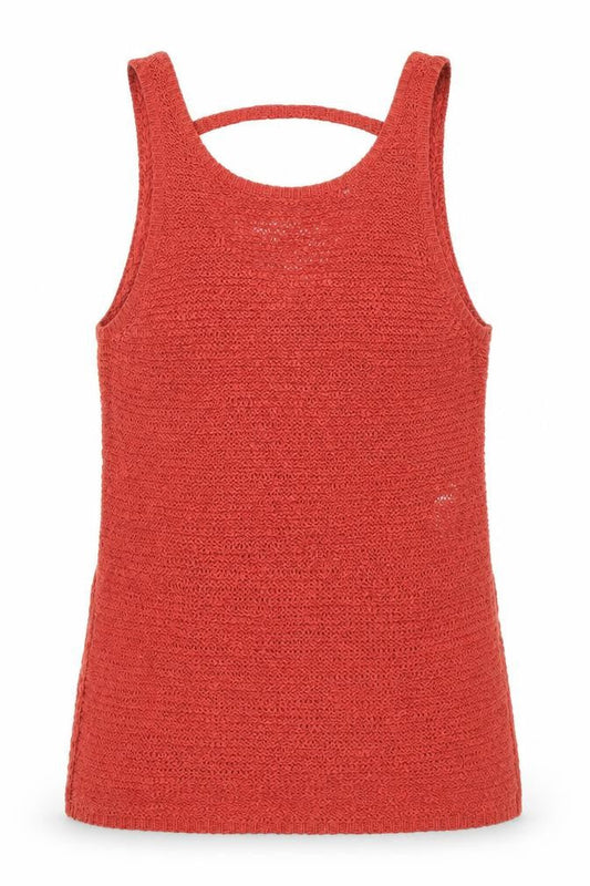Womens UK Size 8 Newlook Orange Basic Tank