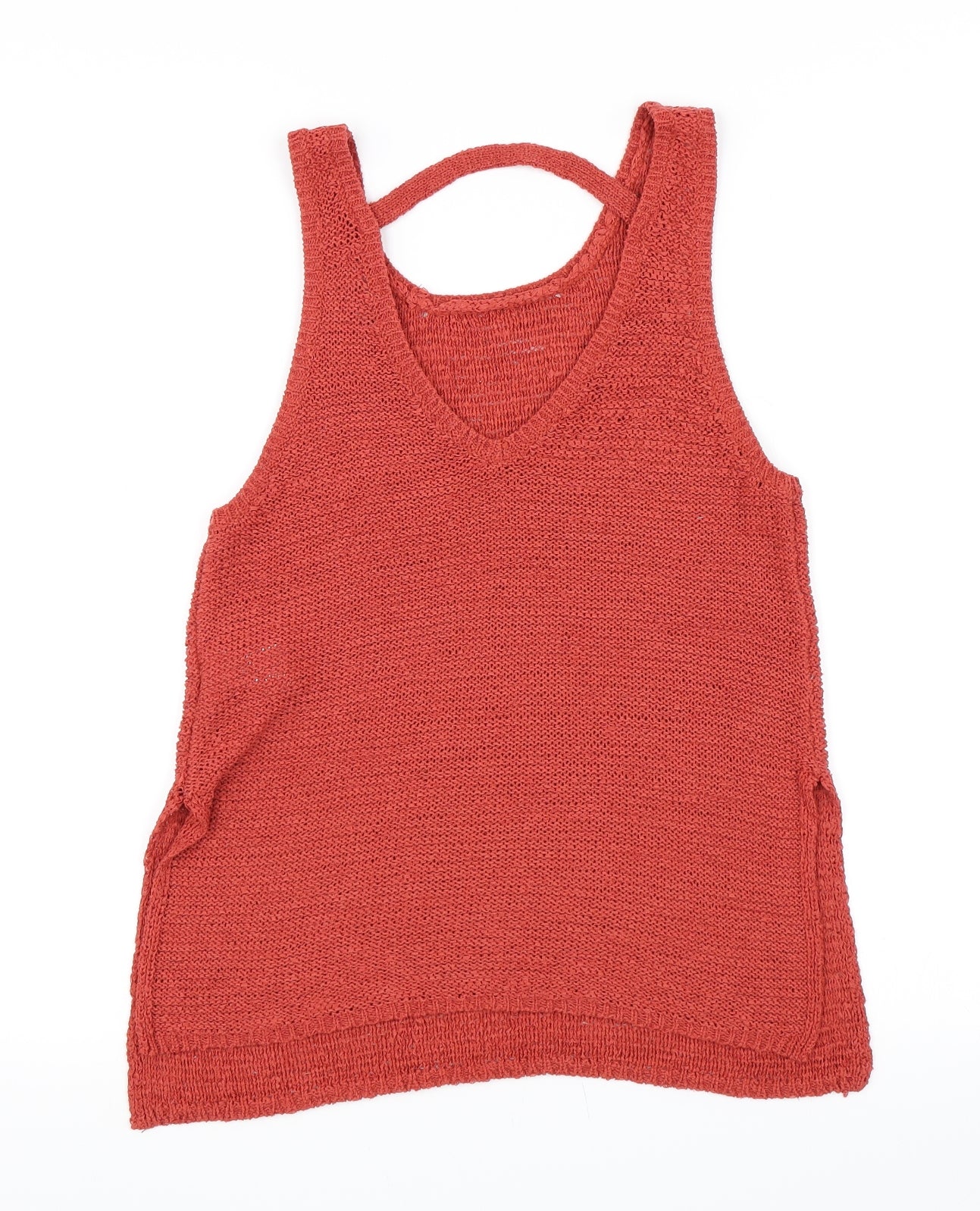 Newlook Womens Orange   Basic Tank Size 8