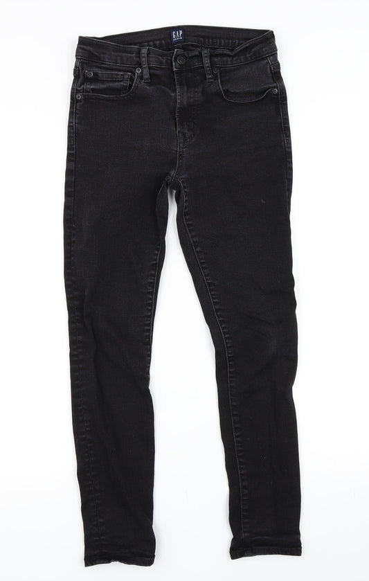 Gap Womens Black   Skinny Jeans Size 28 L25 in