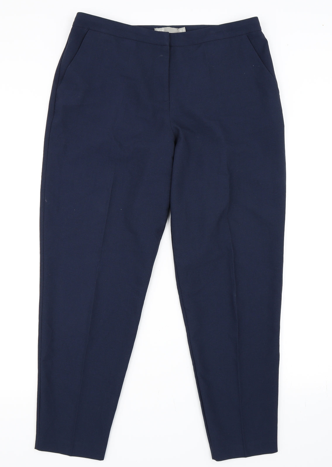 Womens UK Size 12 ASOS Regular Fit  Blue Trousers