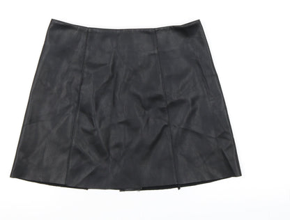 Brownie Womens Black   A-Line Skirt Size XS