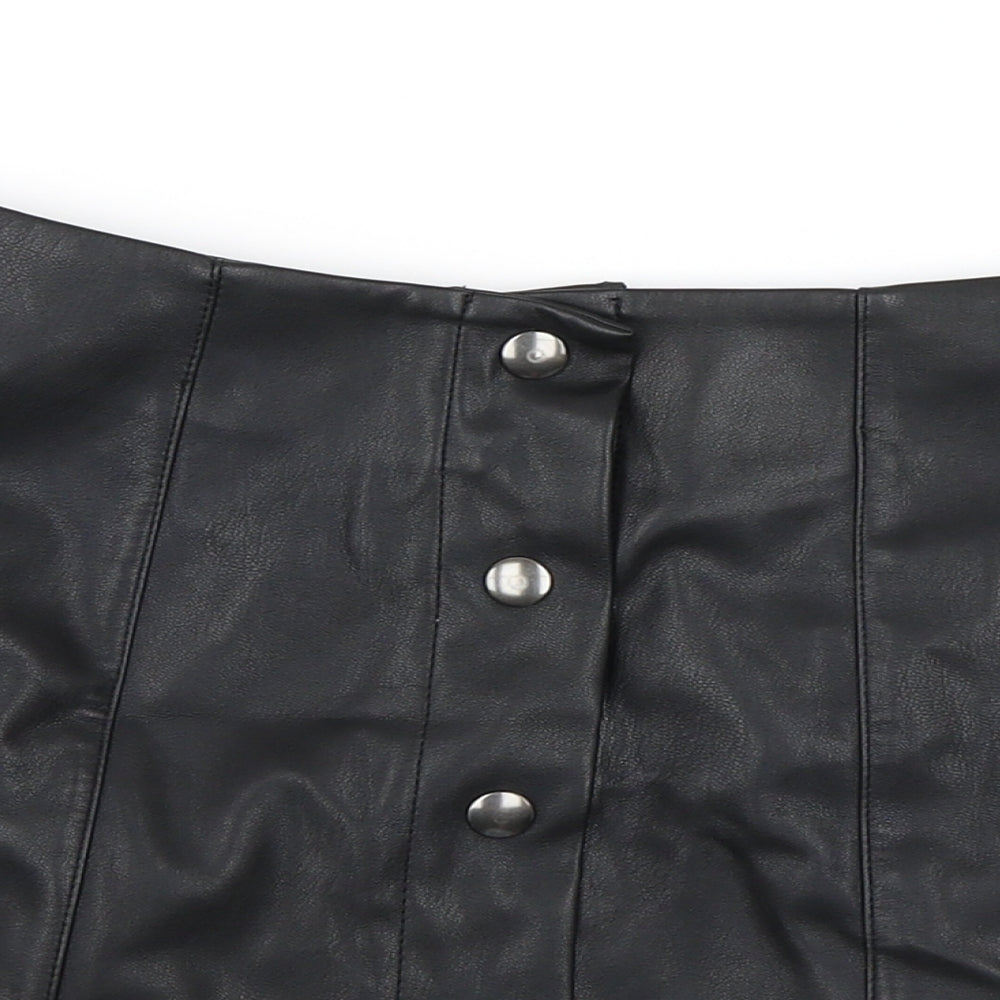 Brownie Womens Black   A-Line Skirt Size XS