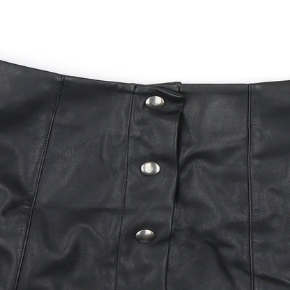 Brownie Womens Black   A-Line Skirt Size XS