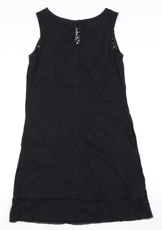 NEXT Womens Black   T-Shirt Dress  Size 8