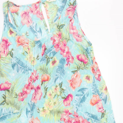 Accessorize Womens Multicoloured Floral  Camisole Tank Size L