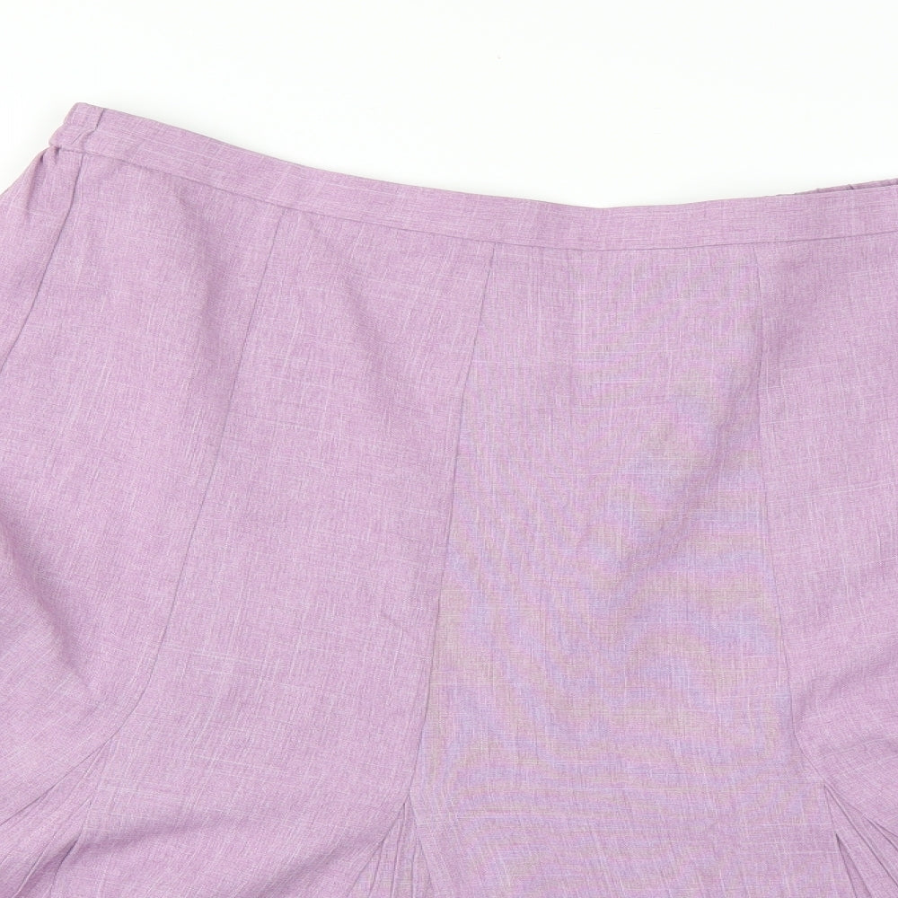Womens UK Size 18 Special Collection Swing Rayon Skirt