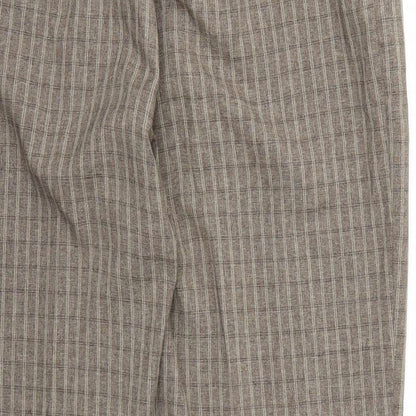 Womens UK Size 18 Essential Collection Regular Fit  Brown Trousers