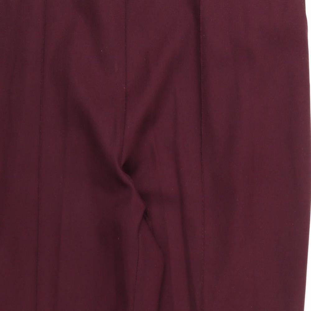 Womens UK Size 18 Papaya Regular Fit  Brown Trousers