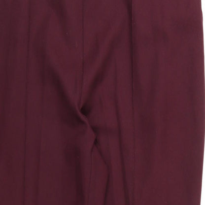 Womens UK Size 18 Papaya Regular Fit  Brown Trousers