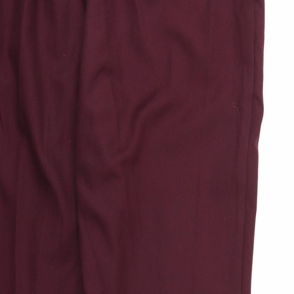 Womens UK Size 18 Papaya Regular Fit  Brown Trousers