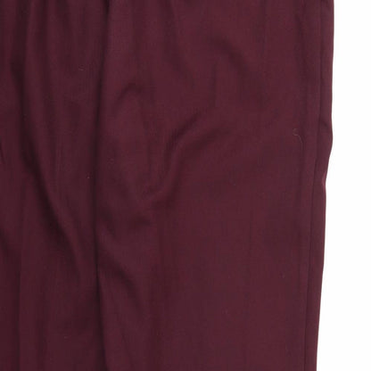 Womens UK Size 18 Papaya Regular Fit  Brown Trousers