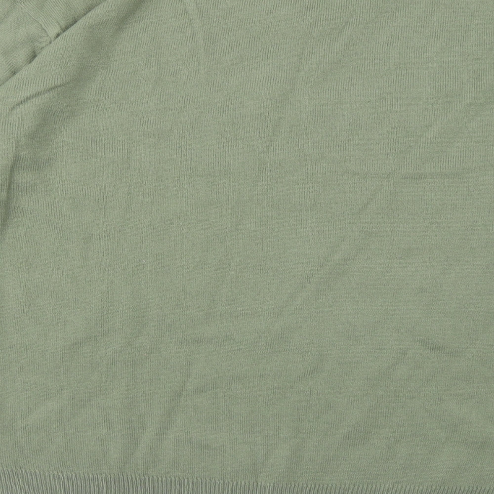 South Bay Mens Green  Knit Pullover Jumper Size M