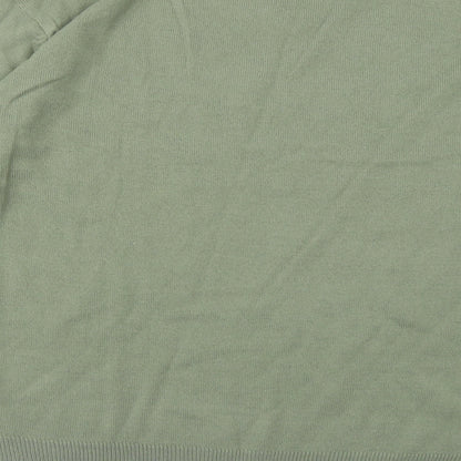 South Bay Mens Green  Knit Pullover Jumper Size M