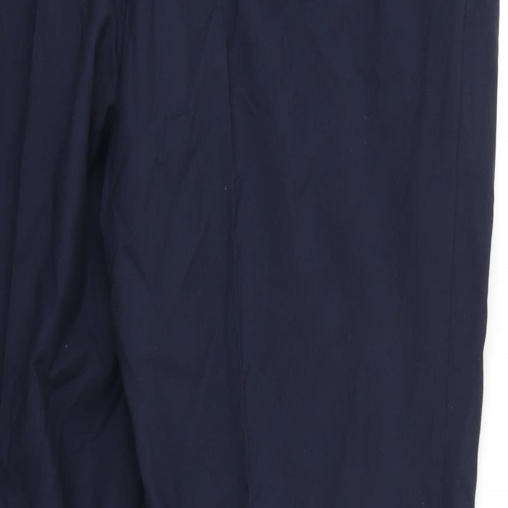 Essentials Mens Blue  Rayon Trousers   L29 in