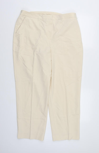 Womens UK Size 18 Wardrobe Regular Fit  Beige Trousers