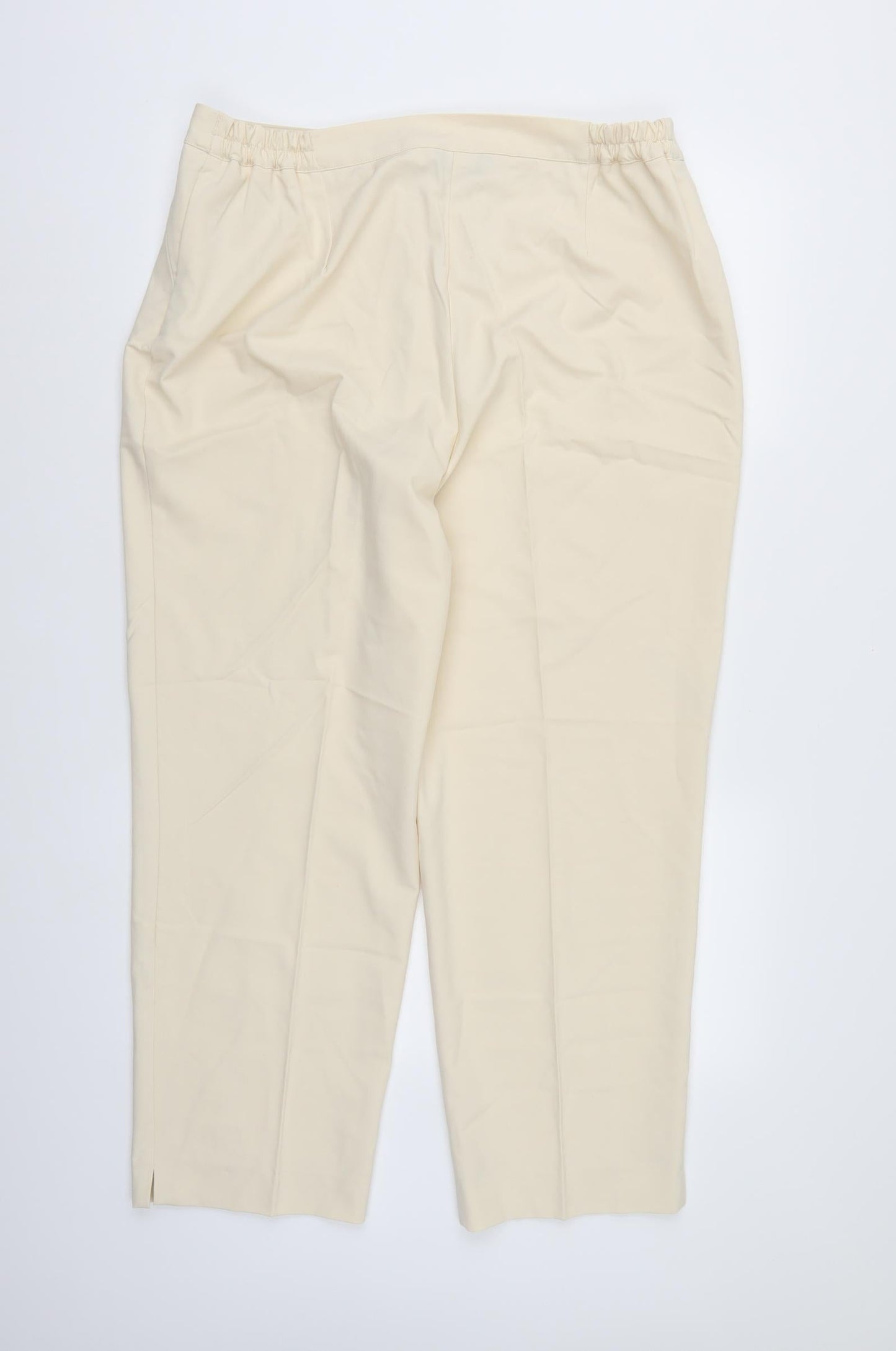 Womens UK Size 18 Wardrobe Regular Fit  Beige Trousers