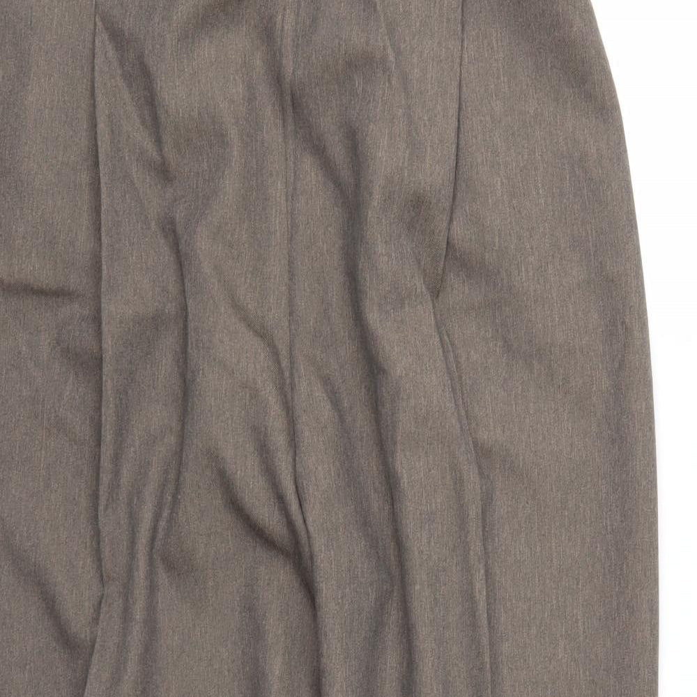 Womens UK Size 20 Berkertex Regular Fit  Brown Trousers
