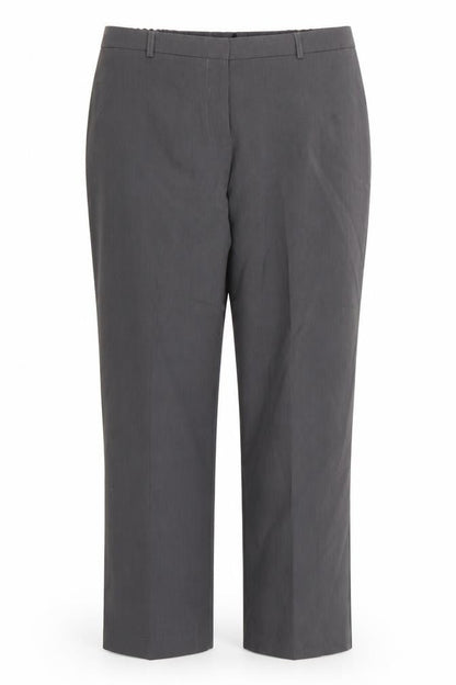 Essentials Collection Womens Grey  Rayon Trousers  Size 18 L26 in
