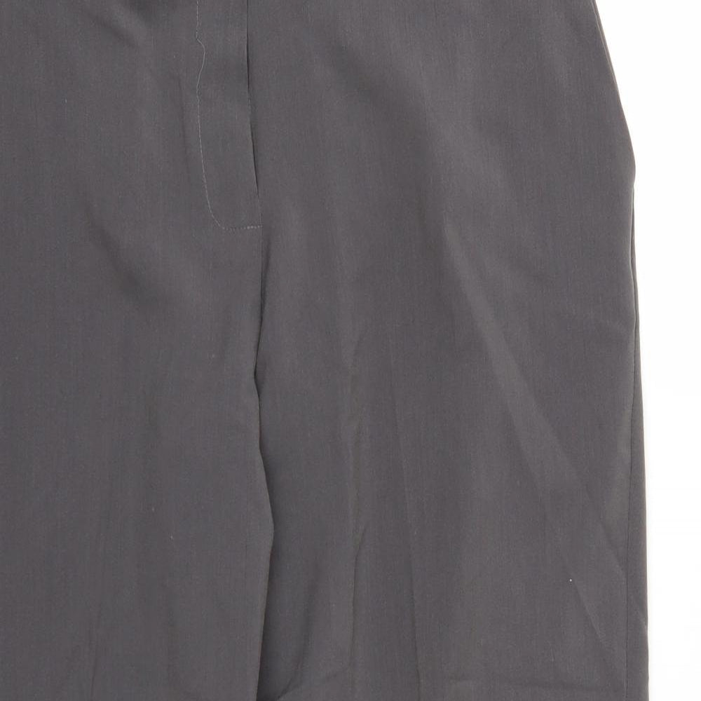 Womens UK Size 18 Essential Collection Regular Fit  Grey Trousers