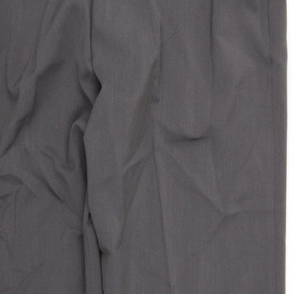 Womens UK Size 18 Essential Collection Regular Fit  Grey Trousers