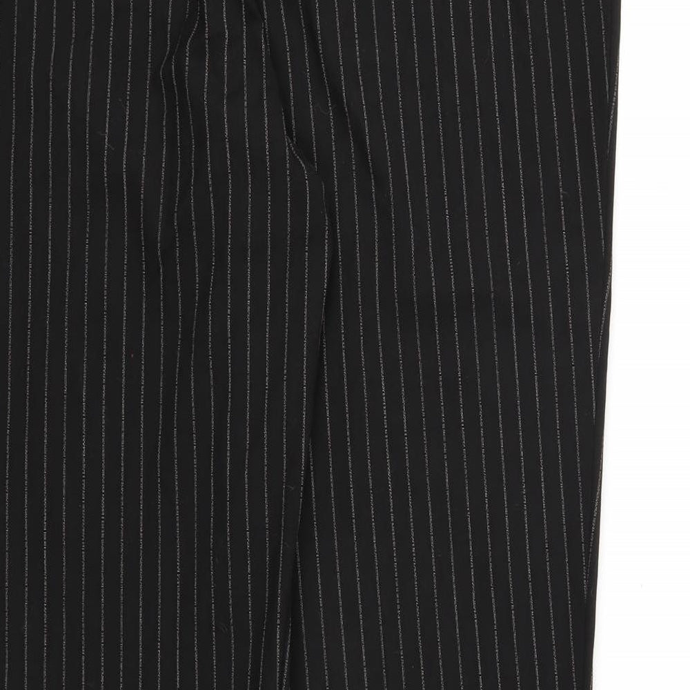 Womens UK Size 16 Marks and Spencer Regular Fit  Black Trousers