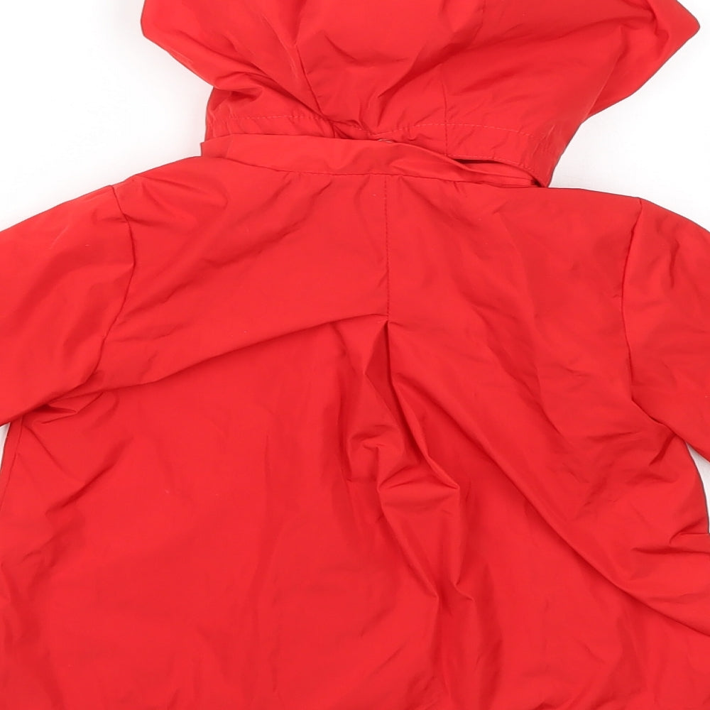 Chico's Girls Red   Rain Coat Coat Size 2 Years