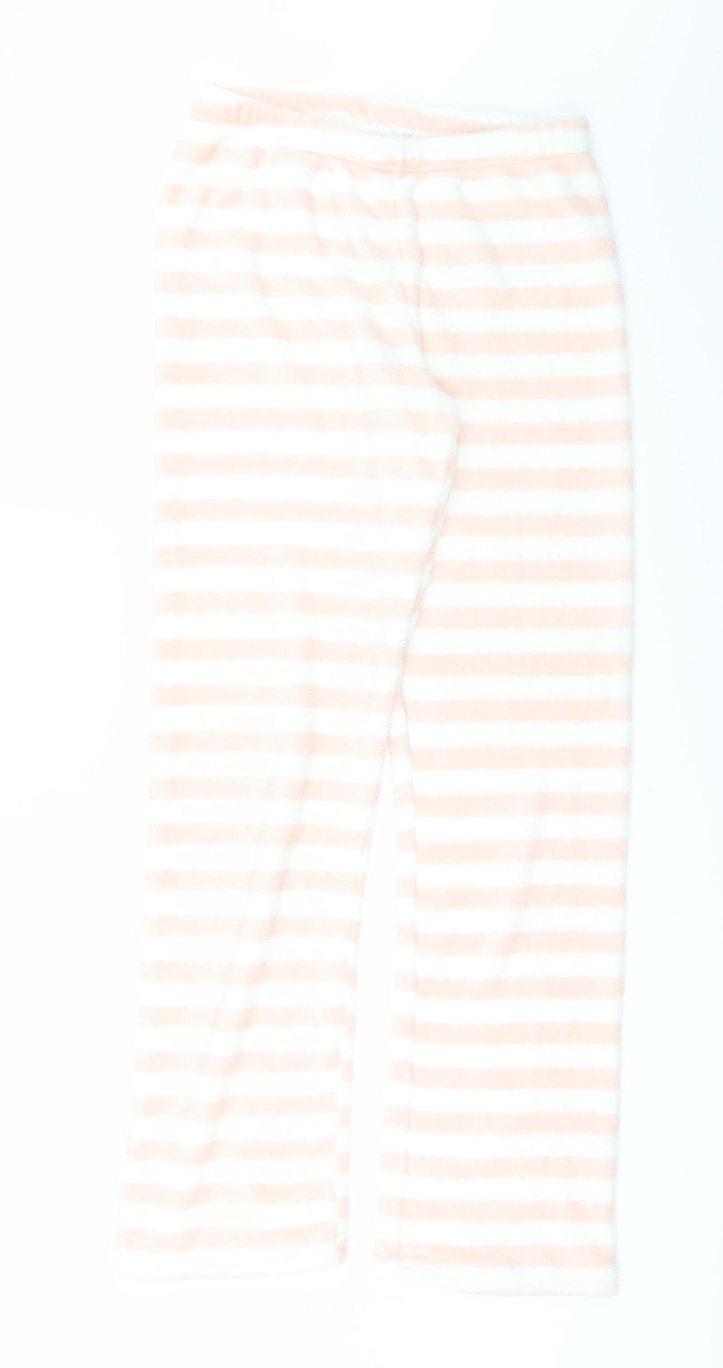 love to lounge Womens Pink Striped  Trousers  Size 12 L28 in