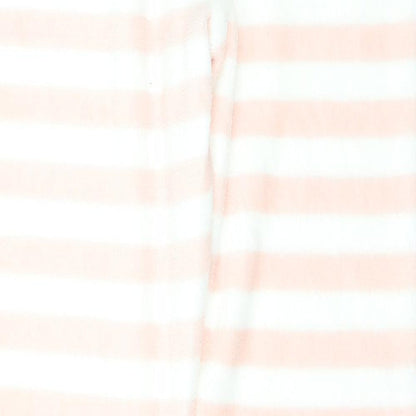 love to lounge Womens Pink Striped  Trousers  Size 12 L28 in