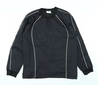 Mens UK Size M Raging Bull Black Rain Coat