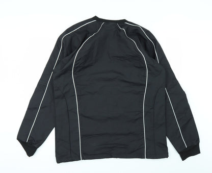 Mens UK Size M Raging Bull Black Rain Coat