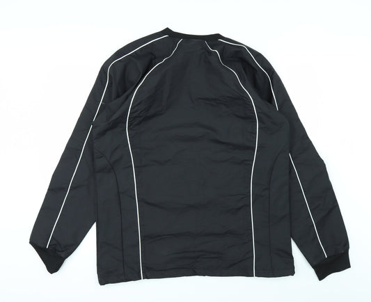 Mens UK Size M Raging Bull Black Rain Coat