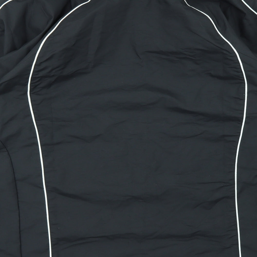 Mens UK Size M Raging Bull Black Rain Coat
