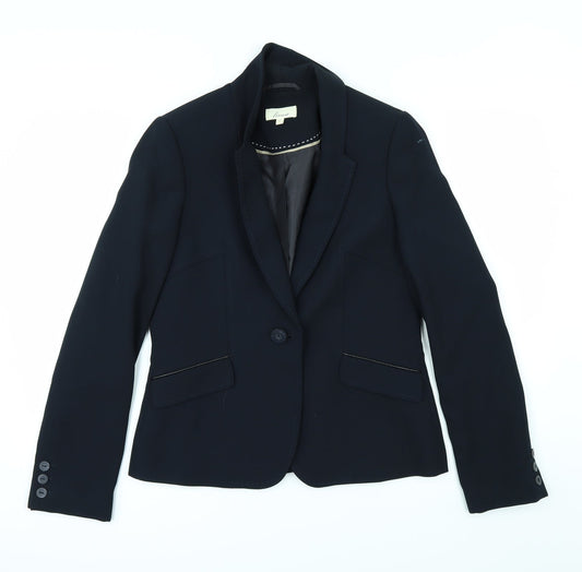 Linea Womens Blue   Jacket Suit Jacket Size 12