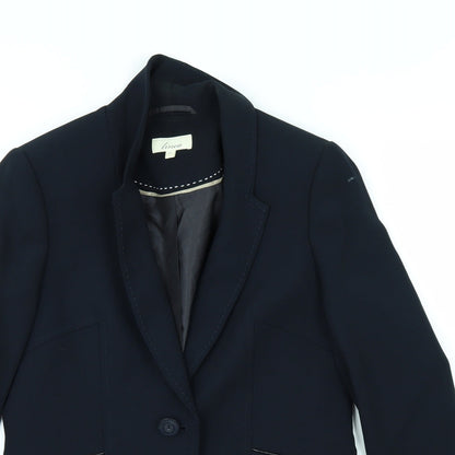 Linea Womens Blue   Jacket Suit Jacket Size 12