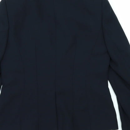 Linea Womens Blue   Jacket Suit Jacket Size 12