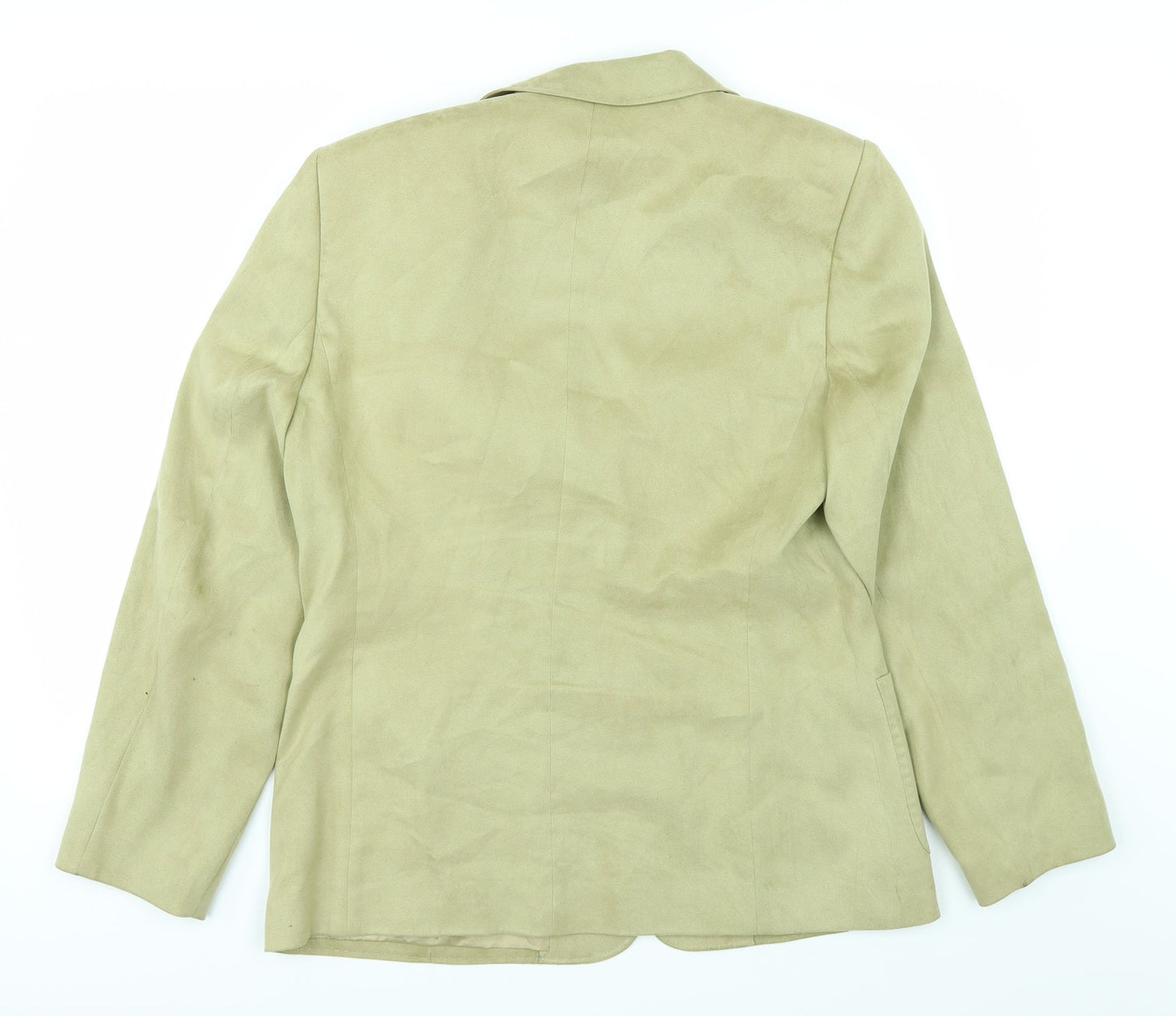 Basler Woman's Green Suit Jacket, Size 12.