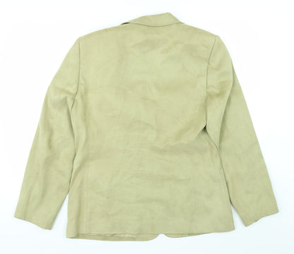 Basler Woman's Green Suit Jacket, Size 12.