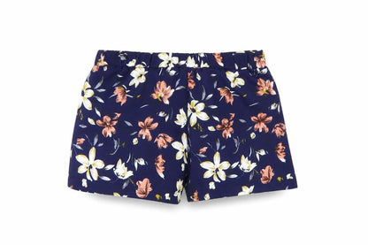 Preworn Womens Blue Floral  Culotte Shorts Size 10