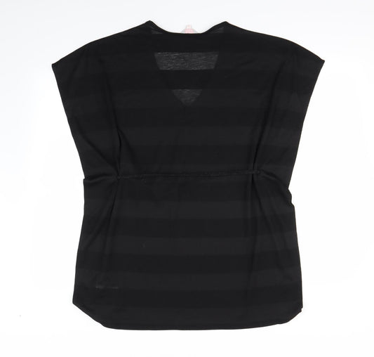 Papaya Womens Black   Basic Tank Size S  - See Through