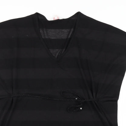 Papaya Womens Black   Basic Tank Size S  - See Through