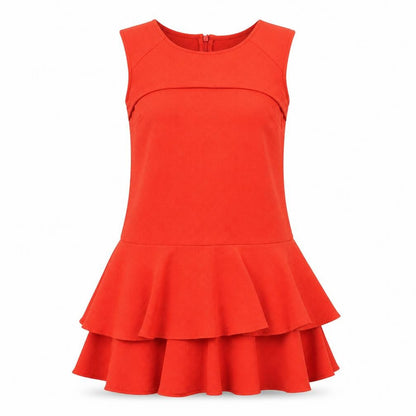 Therapy Womens Orange   Fit & Flare  Size 8
