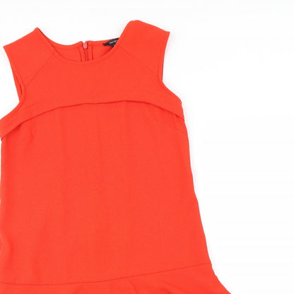 Therapy Womens Orange   Fit & Flare  Size 8
