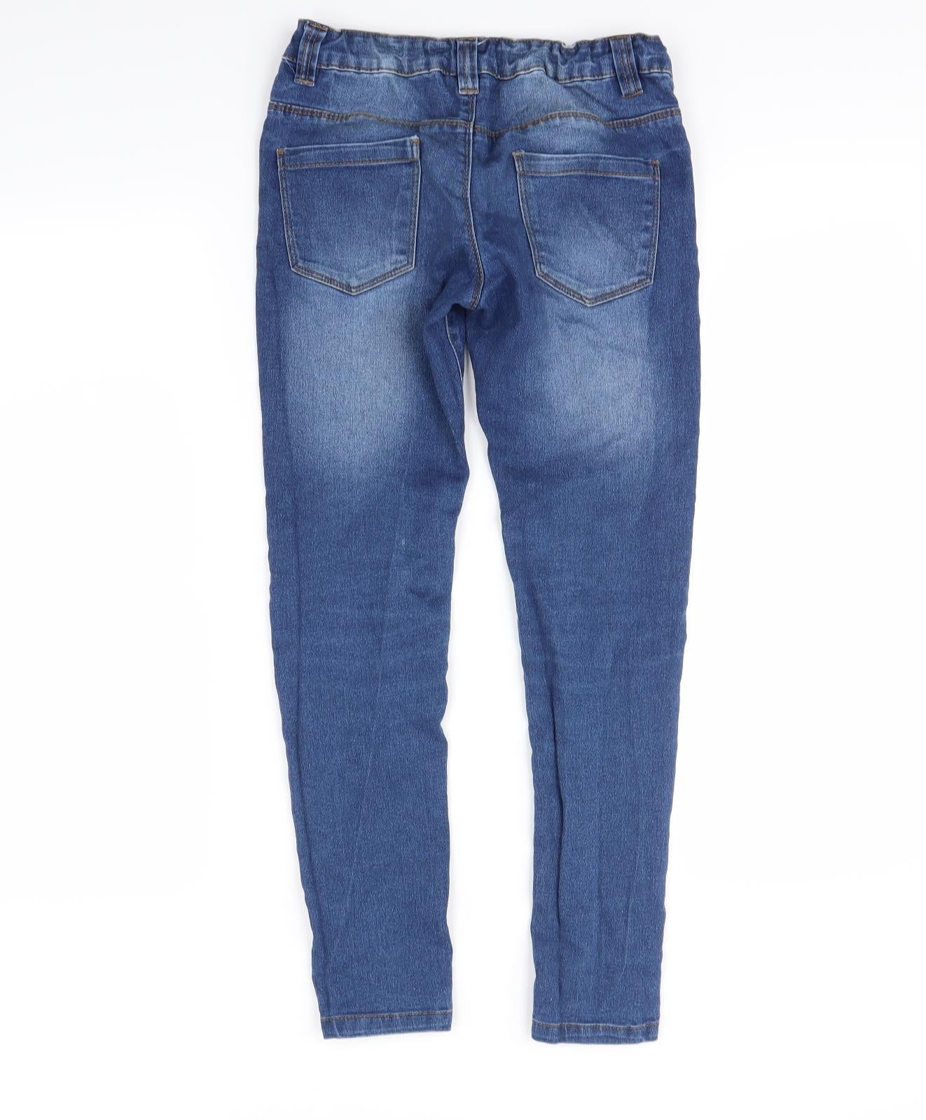 Miss Evie Girls Blue   Skinny Jeans Size 12 Years